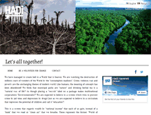 Tablet Screenshot of hadihareketi.org